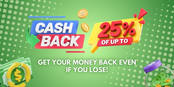 Baccarat live-casino promotional screen