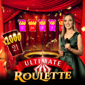 Ultimate Roulette live wheel